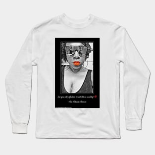 Bold Red Lip Long Sleeve T-Shirt